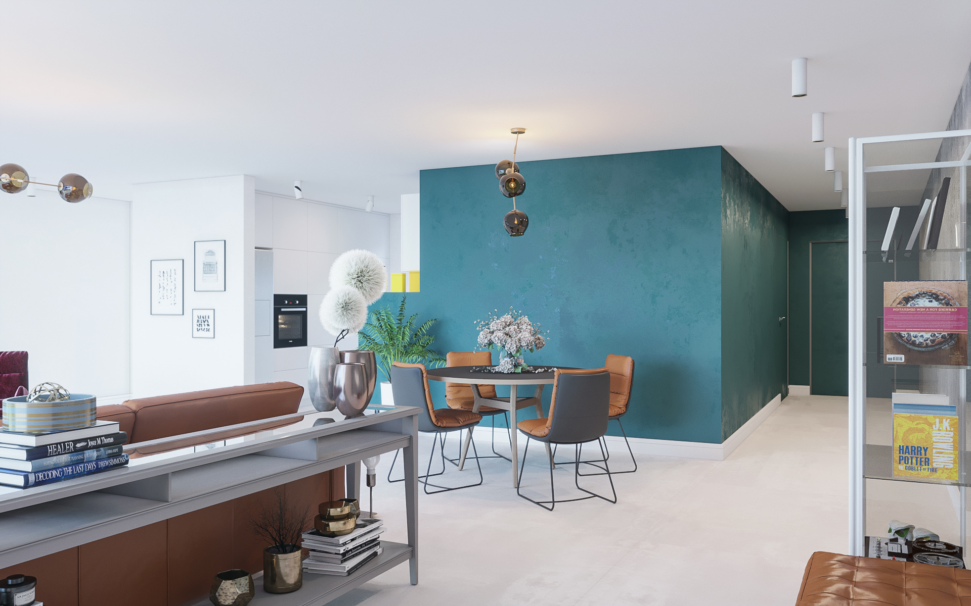 Wohnung in Tel Aviv in 3d max corona render Bild