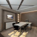 Gabinete do director em 3d max vray imagem