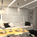 imagen de Estudio de cocina en estilo loft en SketchUp vray 3.0