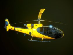 Helicóptero SA340 Gazelle