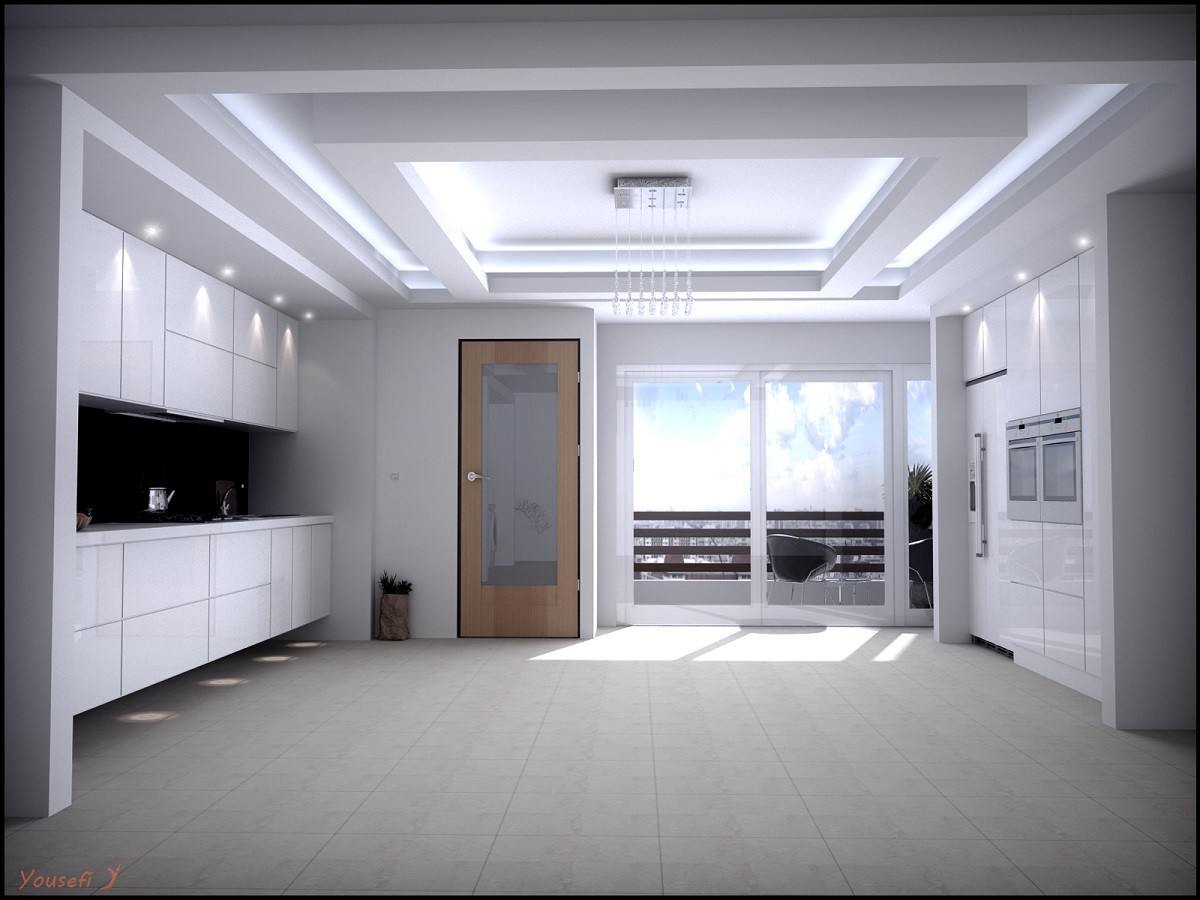 kitchen_ajam in 3d max vray Bild