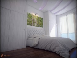 habitación con cama