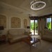 kitchen with dining room and living room in a house