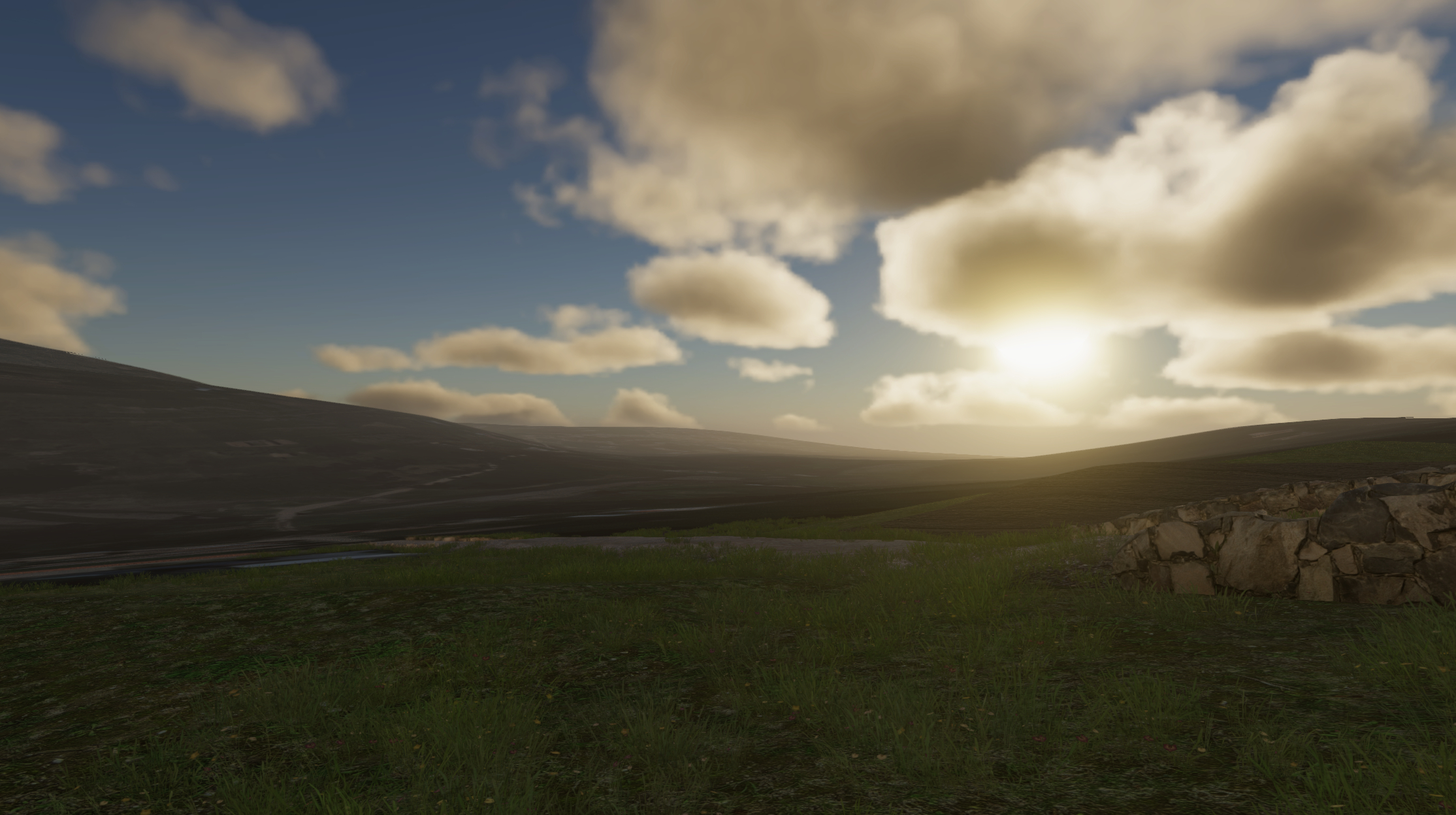 imagen de Paisaje de Huancayo-Perú en 3d max Standard