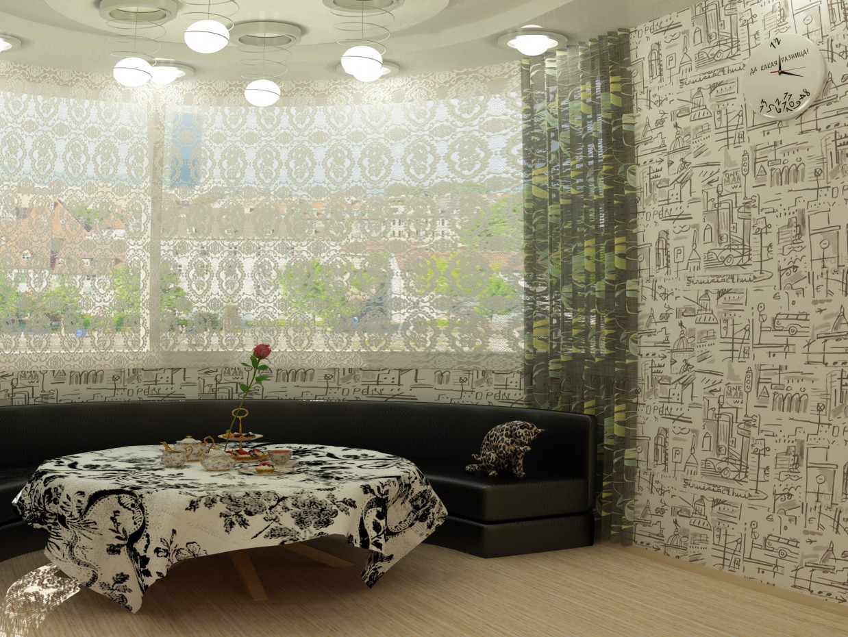 Room in 3d max vray image