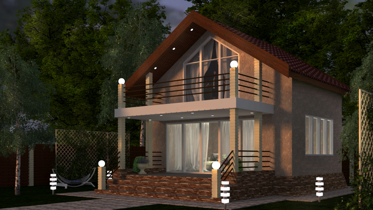 Exterior in 3d max vray 3.0 image