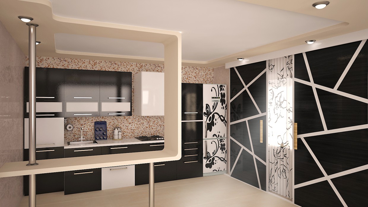 Cucina in 3d max vray 3.0 immagine