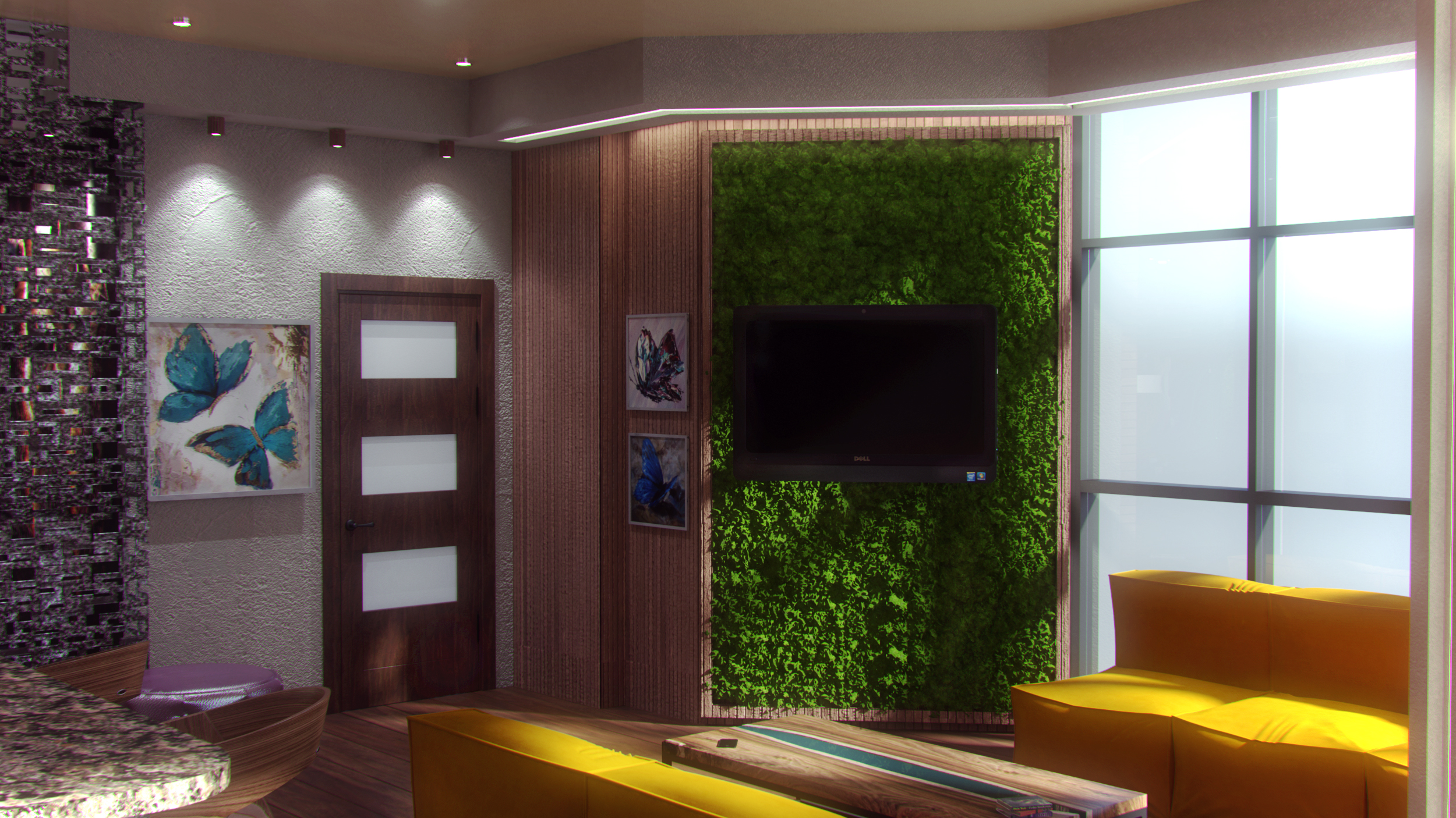 imagen de Interior en 3d max vray 3.0