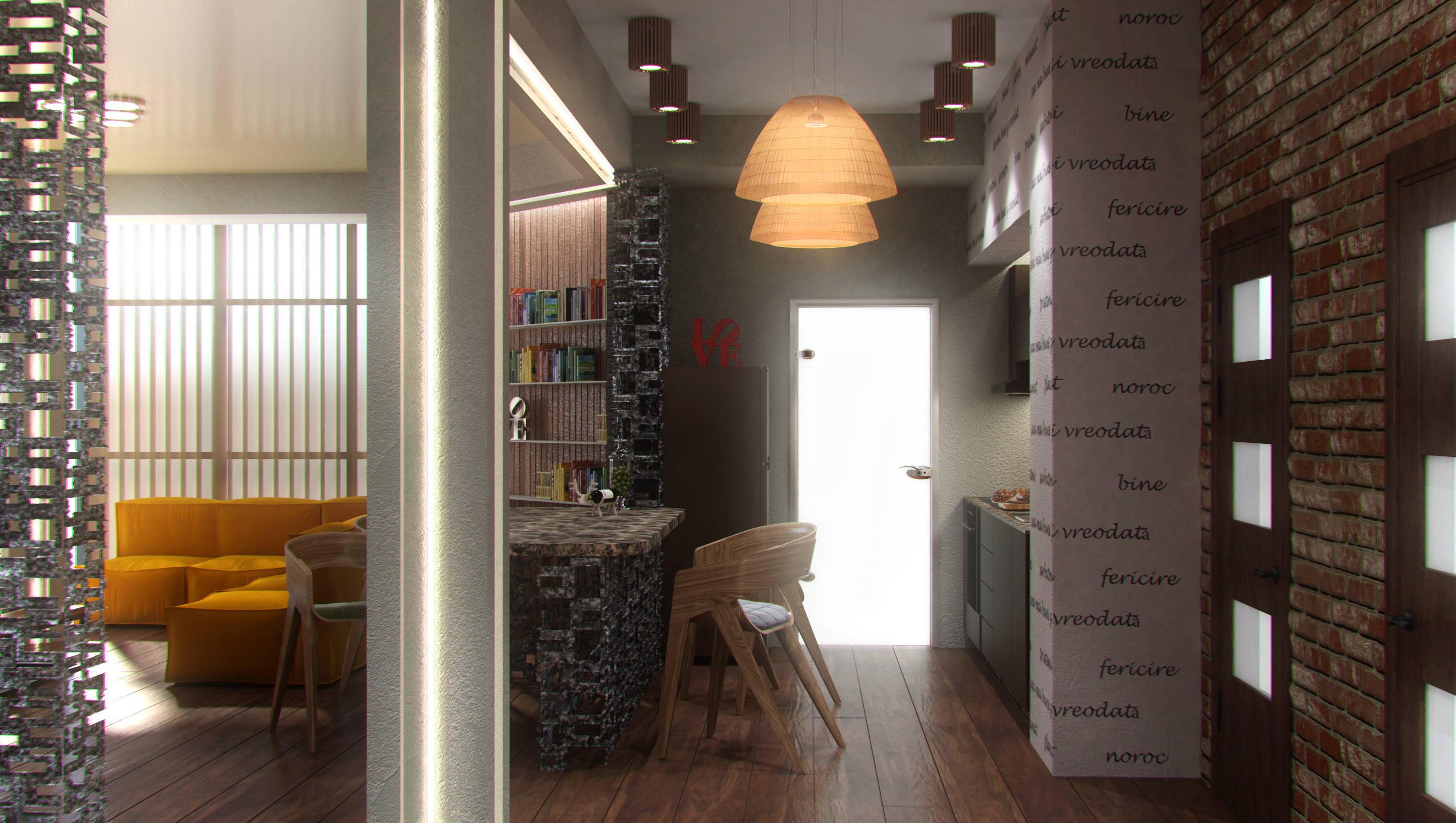 imagen de Interior en 3d max vray 3.0