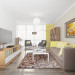 Projeto de apartamento de Provence em 3d max vray imagem