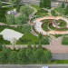 Reconstruction de la place de «Fleur de Кривий» dans 3d max vray image