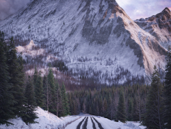 road in the mountains