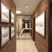 Couloir en appartement de Moscou dans 3d max vray 2.5 image