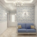 Corredor no apartamento de Moscou em 3d max vray 2.5 imagem