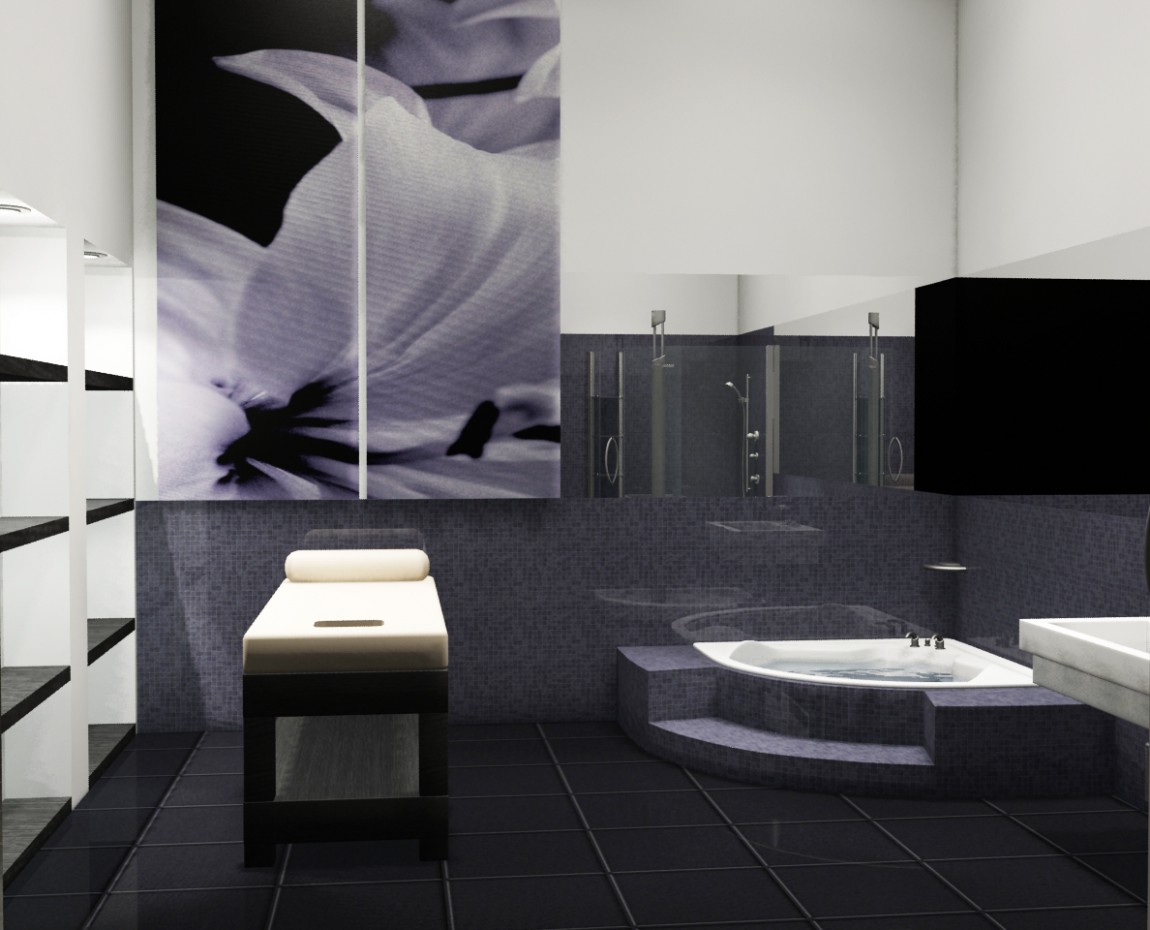 Centro benessere in 3d max mental ray immagine