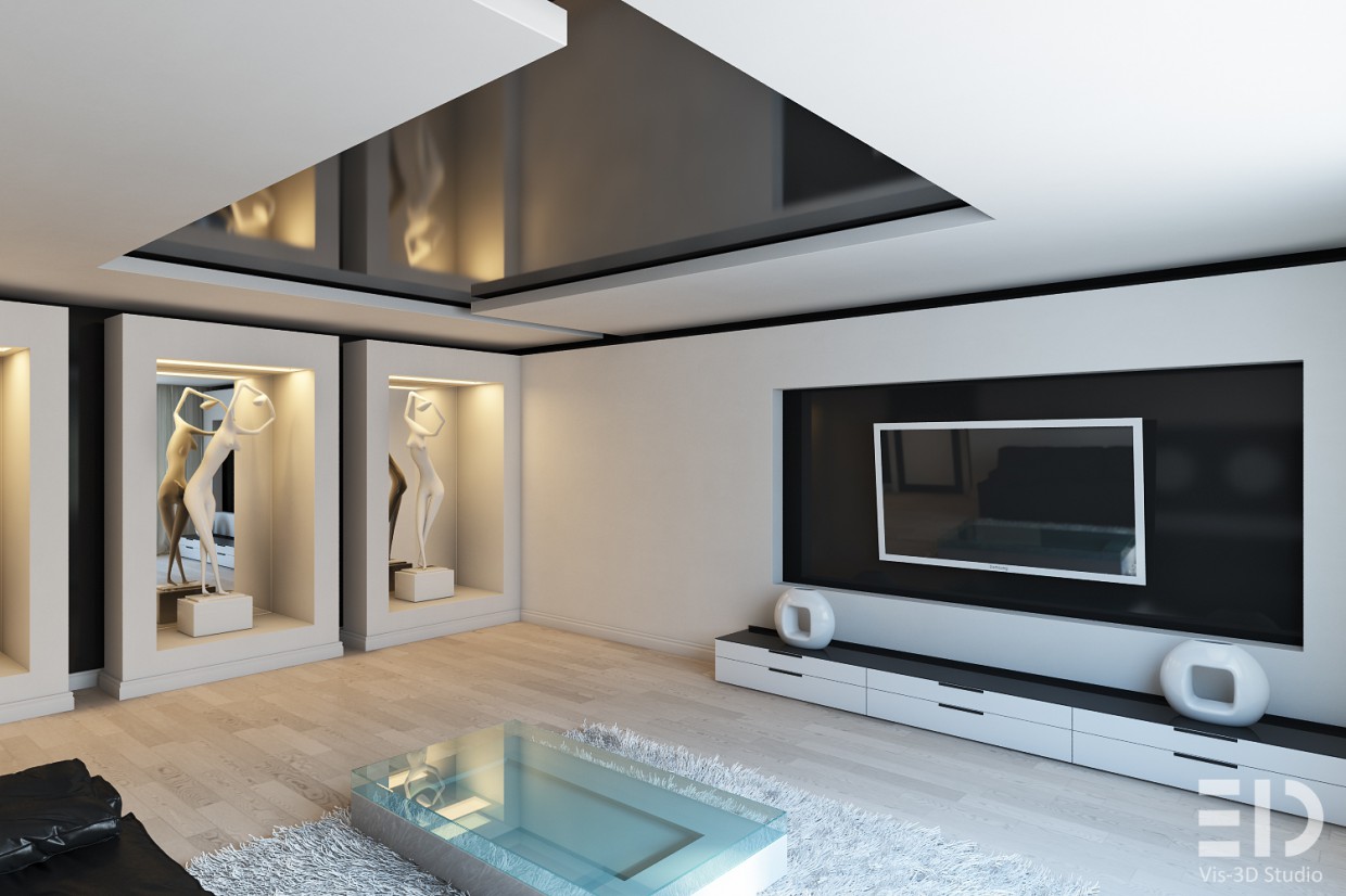 Arte-3 em 3d max vray imagem