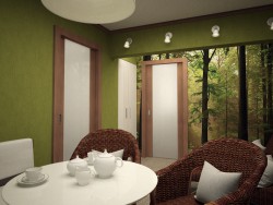 Salon dans un sauna