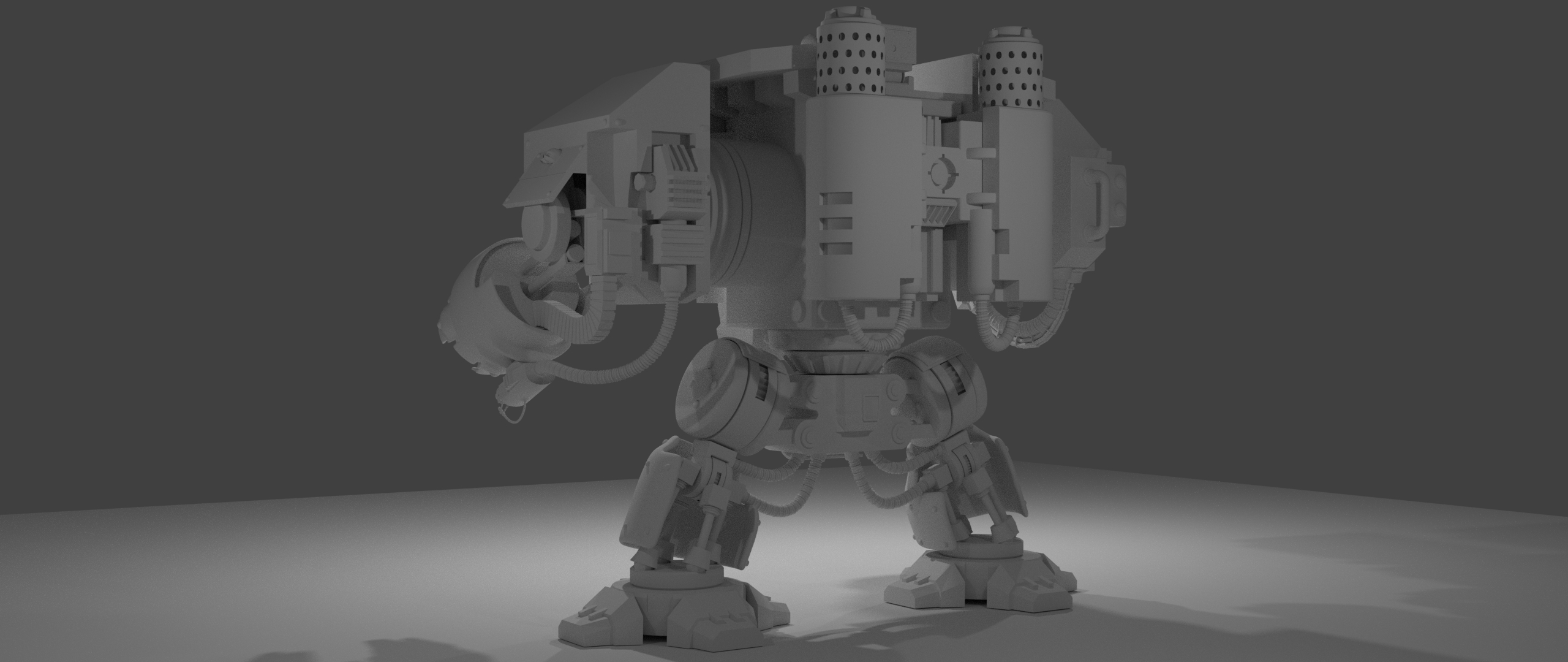 Dreadnought dans Blender cycles render image