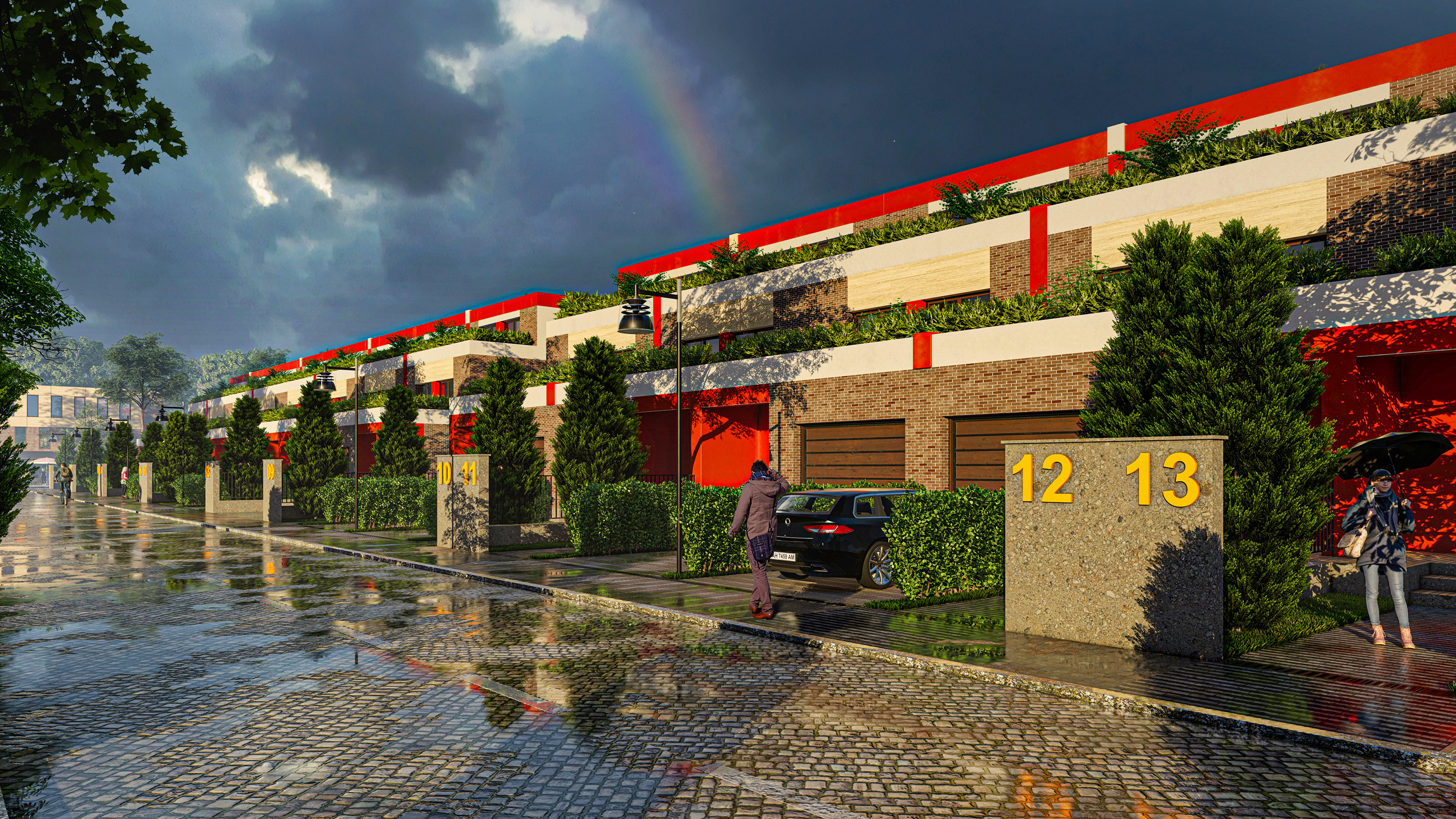 imagen de Conjunto residencial "DAVIS-2" en 3d max Other