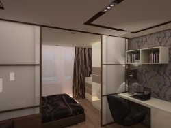 Sala e quarto (16,6 sq ft.)