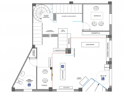 Design of commercial premises for Pharmacy