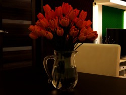 Flowers in a vase