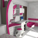 Meu quarto em 3d max vray imagem