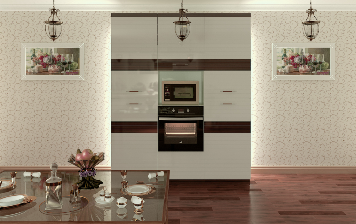 Cuisine dans 3d max vray 2.5 image