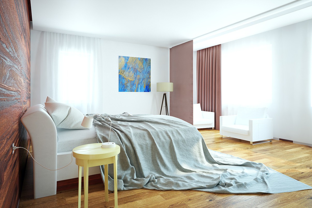 Un petit appartement avec un chaton) dans 3d max vray 3.0 image