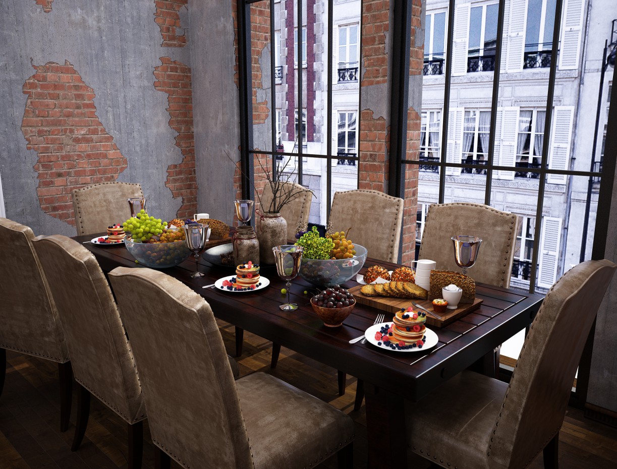 Loft in 3d max vray 2.5 Bild