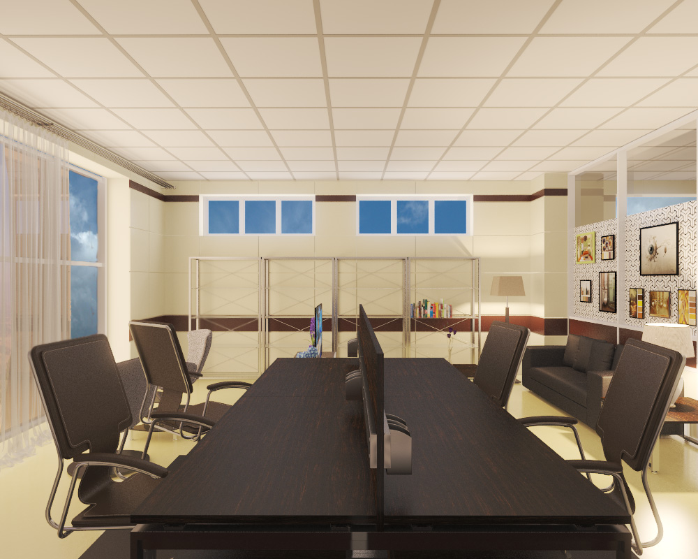 office in 3d max vray 3.0 image