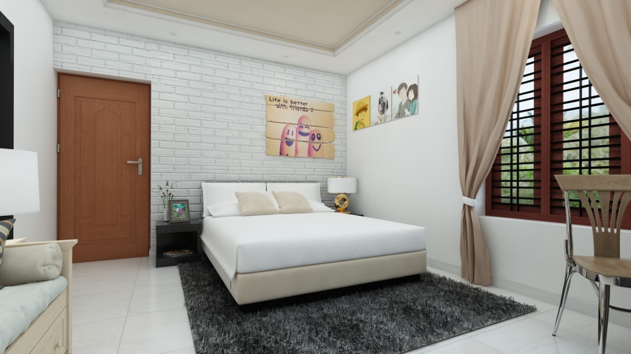 Quarto em 3d max vray 2.5 imagem