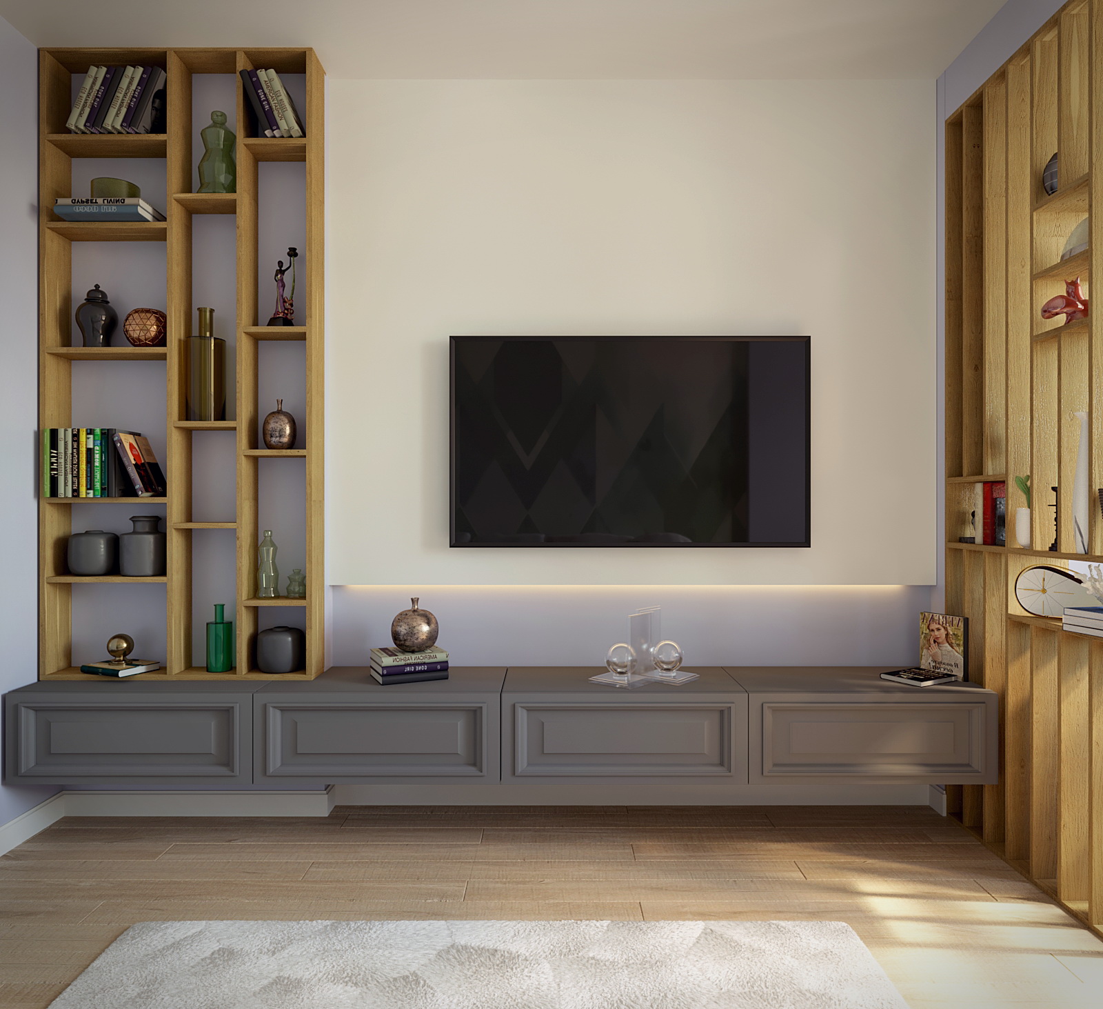 3D-Interior Visualization in 3d max corona render image