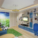 Nursery (football theme) in 3d max corona render image