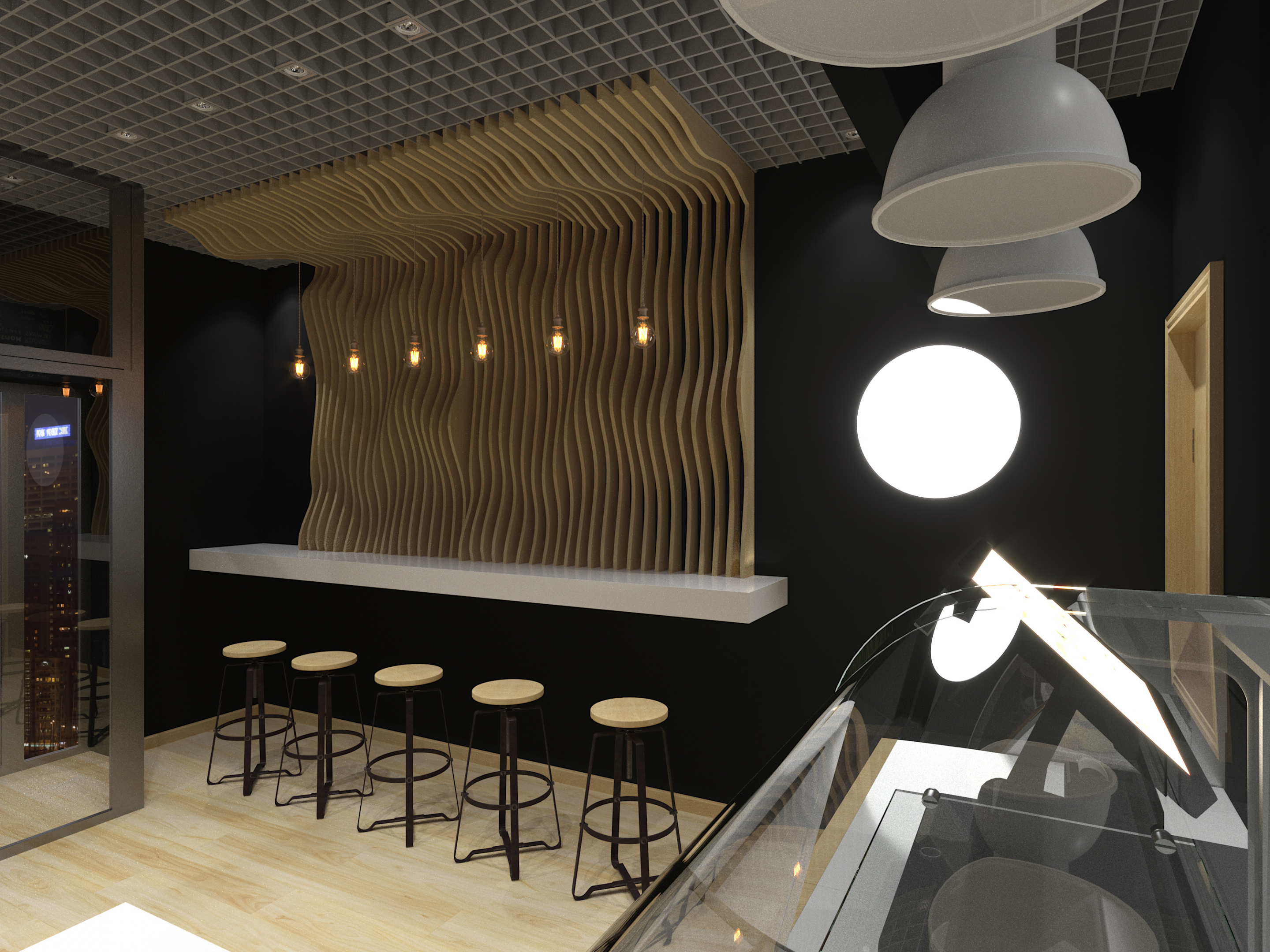 Fixer Cofe dans 3d max corona render image