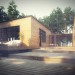 imagen de Casa de madera en 3d max vray