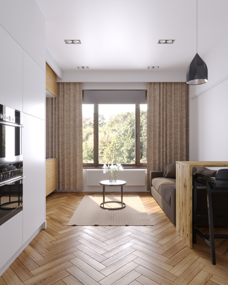 intérieur d'essai dans 3d max corona render image