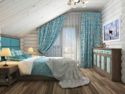 Camera da letto in stile chalet!