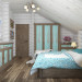 Schlafzimmer Chalet-Stil! in 3d max vray 3.0 Bild