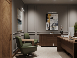 Bank manager's office