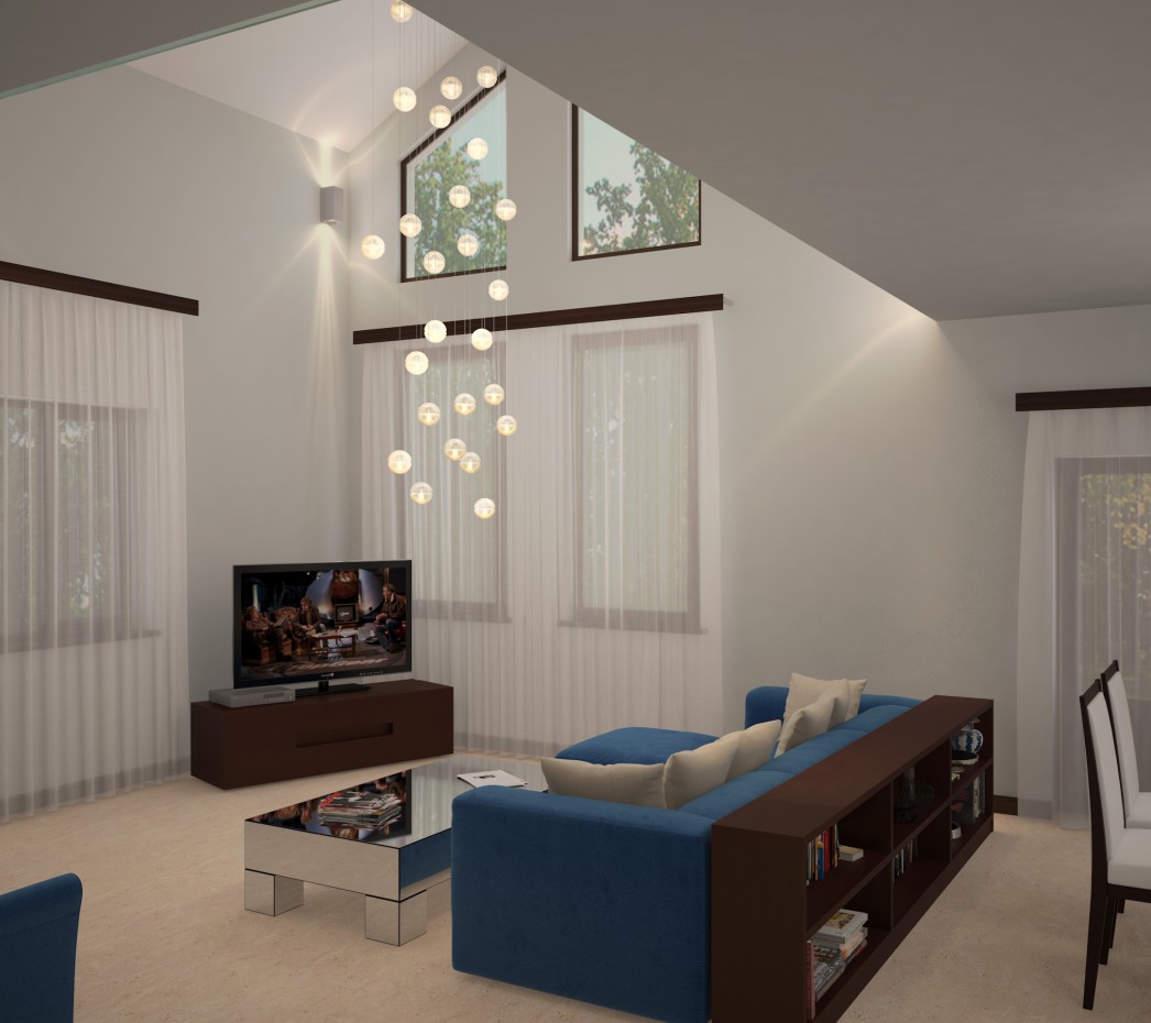 Living room in 3d max vray 3.0 image