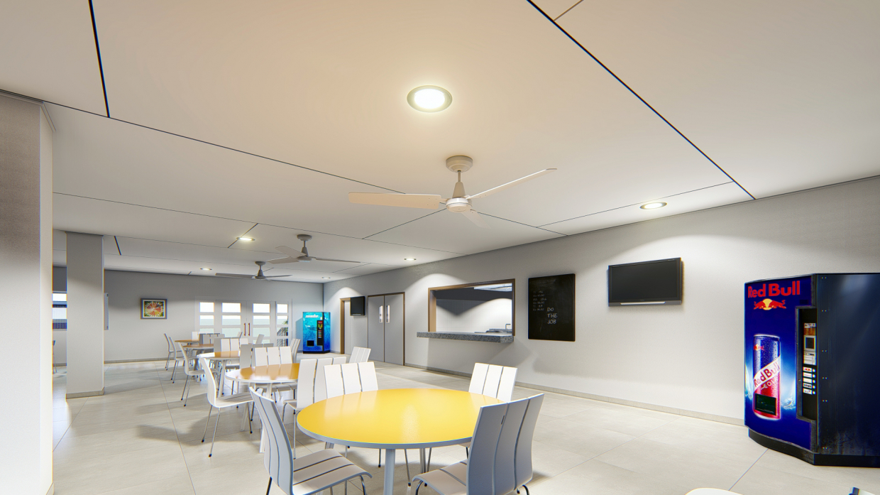 Restaurant Interieur in 3d max Other Bild