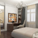 Visualização do quarto theq em 3d max vray 3.0 imagem