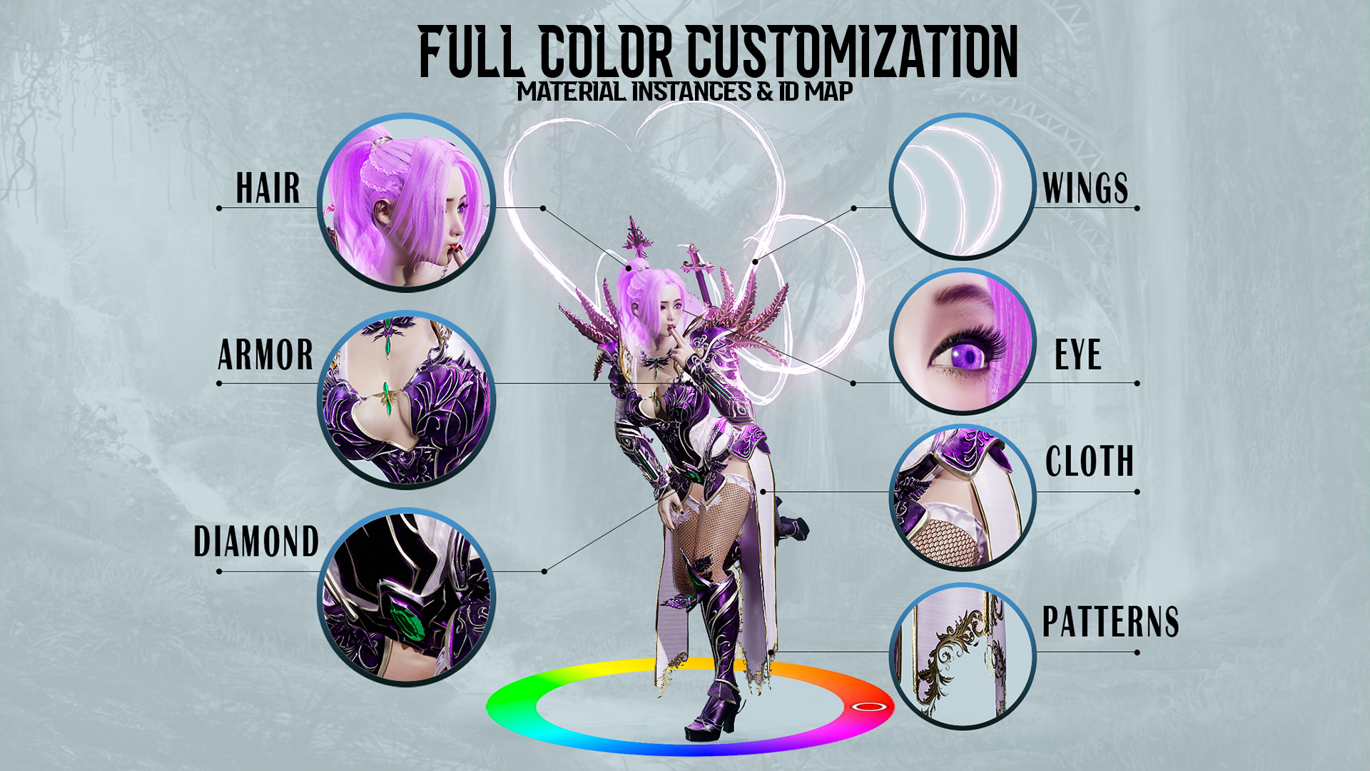 Reine Misa dans Maya Marmoset Toolbag image