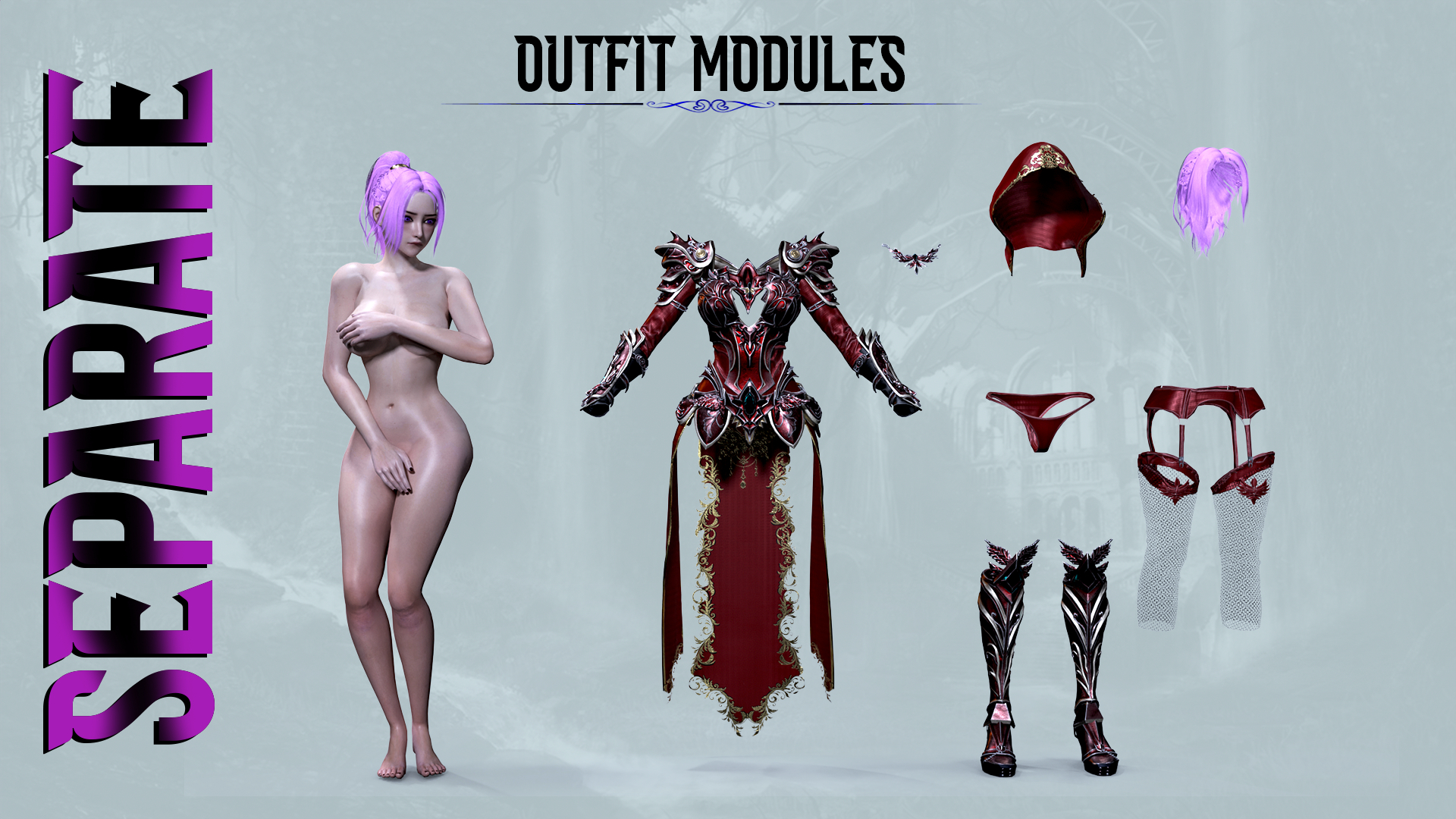 Reine Misa dans Maya Marmoset Toolbag image