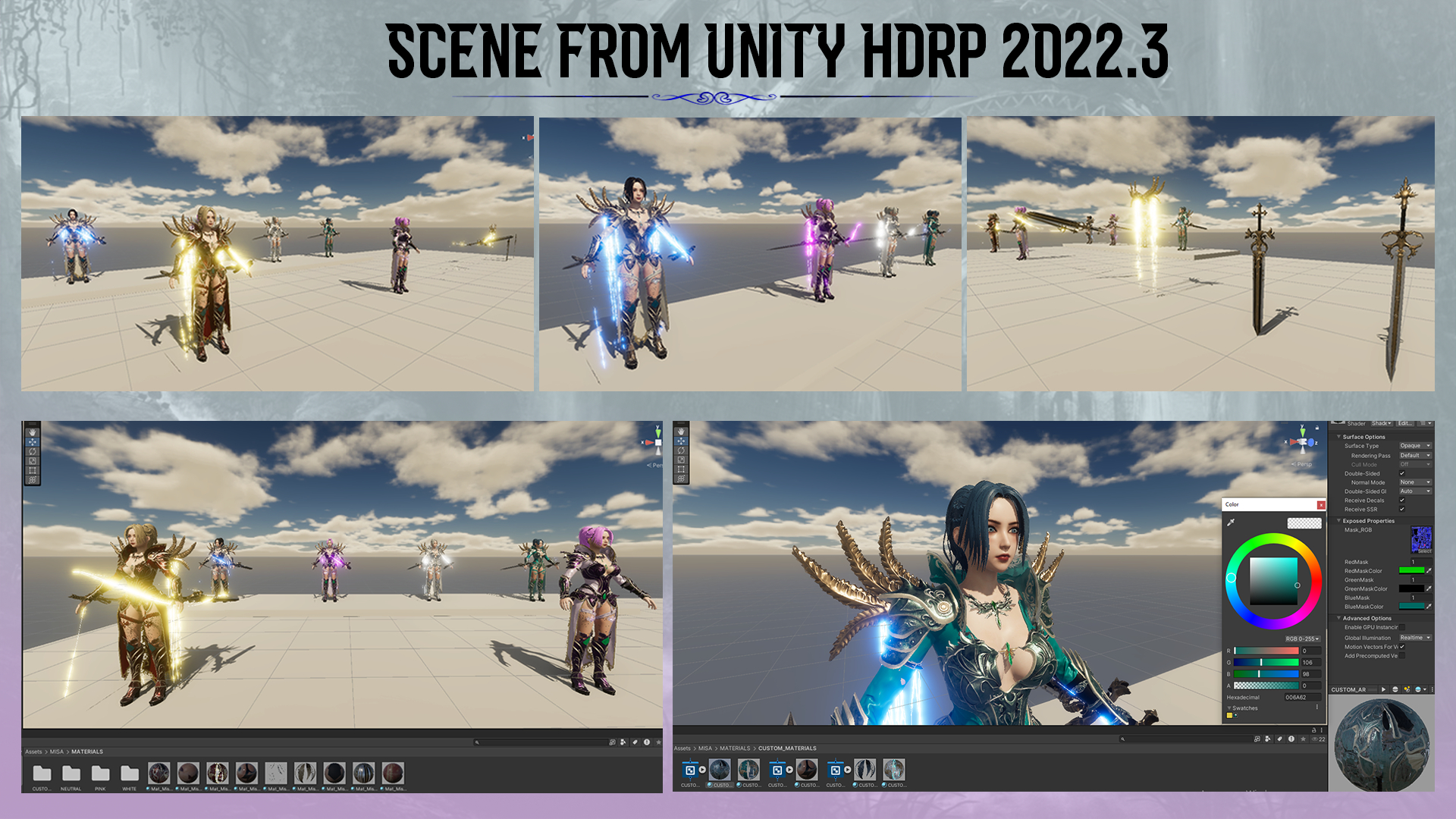 Reine Misa dans Maya Marmoset Toolbag image