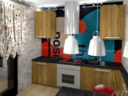 Cocina de loft