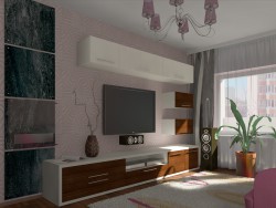 Chambre à coucher-salon