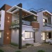 Moderno design exterior da casa