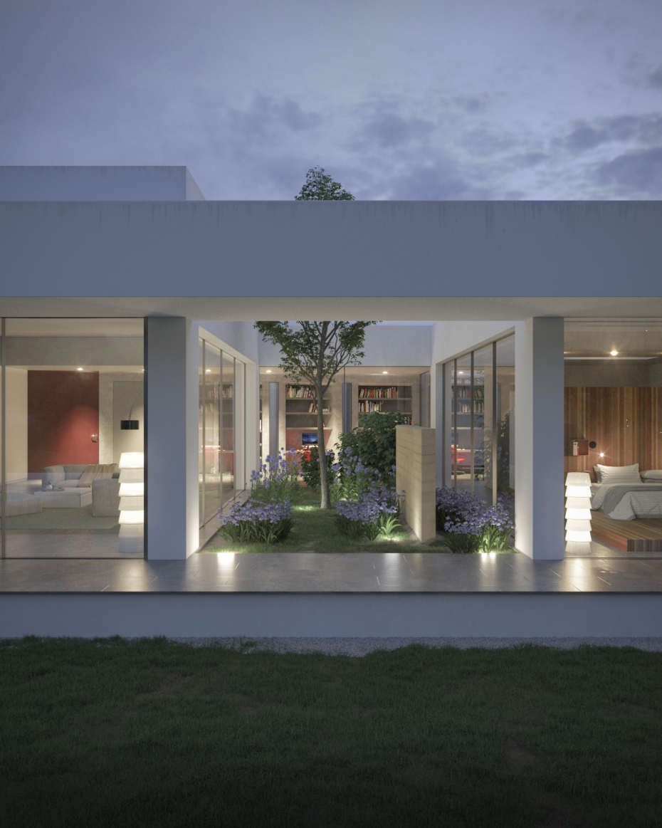 Maison M dans 3d max vray 3.0 image